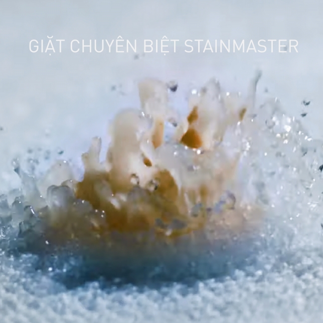 Công nghệ StainMaster chuyên biệt cho vết bẩn khó trị